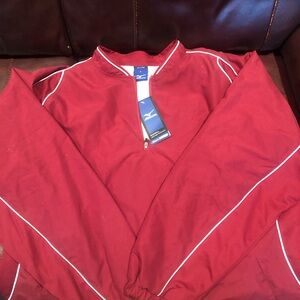 Mizuno Men's Crimson Windbreaker
